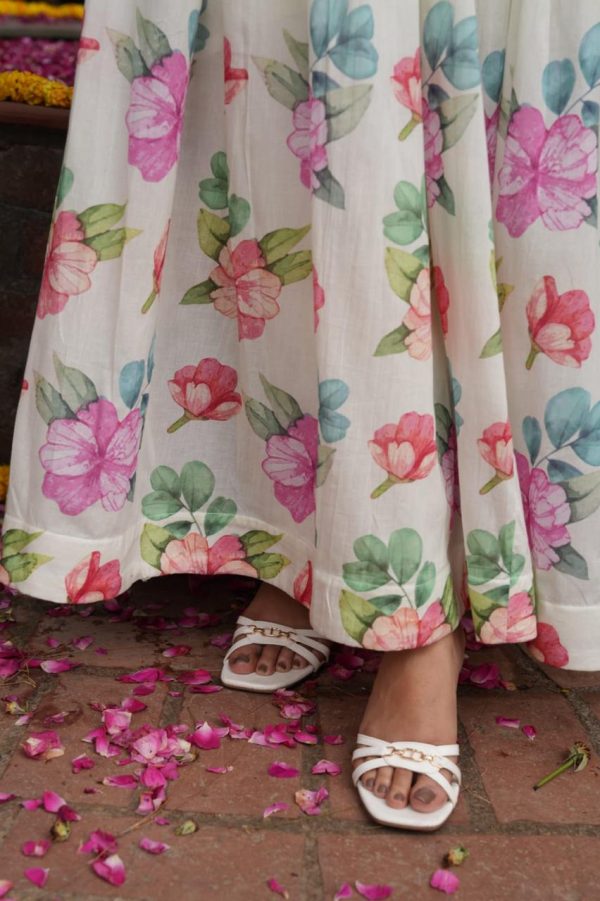 Anarkali Palazzo-set with Dupatta - Image 9
